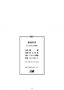 [Akiyama Production (Mikazuki Shikou)] Ayoru Joshou (Tenjou Tenge) - page 41