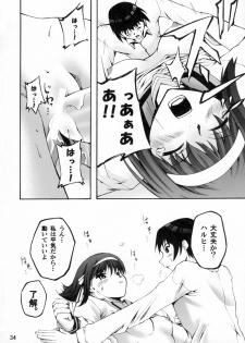 (SC36) [Gamute de kotei (Higetaku, Shiiruzu)] Homing Mode (Suzumiya Haruhi no Yuuutsu) - page 36