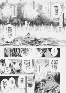 (C70) [Quarter View (Jin’nojyou, Kuroboshi Kouhaku)] A solitude nocturne (Rozen Maiden) - page 10