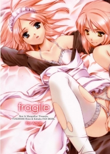 (C62) [Renai Mangaka (Naruse Hirofumi)] fragile (Tsukihime) - page 1