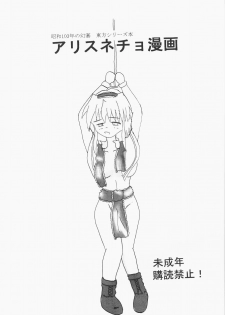 [Showa 103's Illusionary Dam] Alice Necho Cartoons {Touhou Project} - page 1