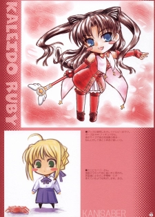 (C72) [Yakan Honpo & Yakan Hikou (Inoue Tommy)] Ribbon Fish (Fate/stay night) - page 4