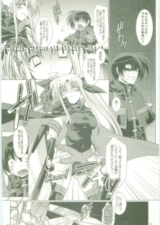 [EL HEART'S, Suirankaku (Ibuki Pon)] BORDER LINE (Mahou Shoujo Lyrical Nanoha) - page 12