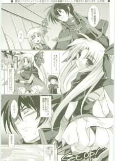 [EL HEART'S, Suirankaku (Ibuki Pon)] BORDER LINE (Mahou Shoujo Lyrical Nanoha) - page 9