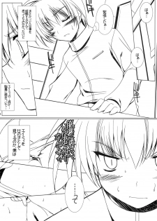 (C69) [Ponbikiya (Ibuki Pon)] Fukayomi Kinshi no Amy-san hon (Magical Girl Lyrical Nanoha StrikerS) - page 12