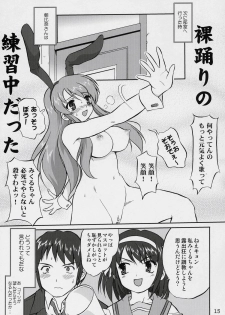 (C70) [Takotsuboya (TK)] Suzumiya Haruhi no Fukujyu (The Melancholy of Haruhi Suzumiya) - page 14