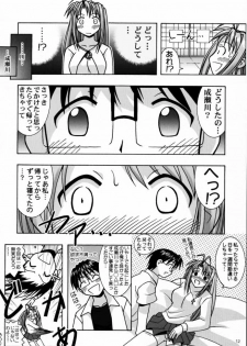 (C59) [Bakuhatsu BRS. (Bakuhatsu Gorou)] Yukemuri Mousou (Love Hina) - page 11