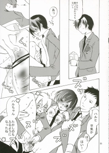 (C70) [Ichinichi Sanjou (Jinguu Kozue)] Ohimesama wa Muku na Yuugi ni Mi o Yudaneru (Ouran High School Host Club) - page 34