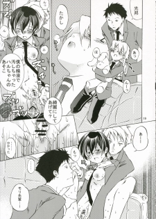 (C70) [Ichinichi Sanjou (Jinguu Kozue)] Ohimesama wa Muku na Yuugi ni Mi o Yudaneru (Ouran High School Host Club) - page 18