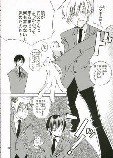 (C70) [Ichinichi Sanjou (Jinguu Kozue)] Ohimesama wa Muku na Yuugi ni Mi o Yudaneru (Ouran High School Host Club) - page 33