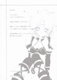 (C67) [Circle Credit (Akikan, Muichimon, Benjamin)] Panic (Final Fantasy XI) - page 3