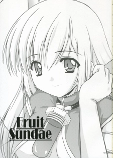 (C70) [AUTOZOON (Kanmu Ryou)] Fruit Sundae (Hayate no Gotoku!, Seikesshou Albatross) - page 2