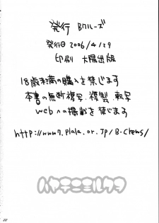 [B-CREWS (Karen Kyuu, Shidou Mayuru)] Hayate ni Mirukuwo (Hayate no Gotoku! [Hayate the Combat Butler!]) - page 21