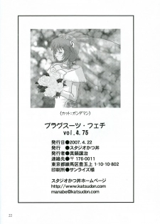 (SC35) [Studio Katsudon (Manabe Jouji)] Plug Suit Feitsh Vol.4.75 (Neon Genesis Evangelion) - page 21