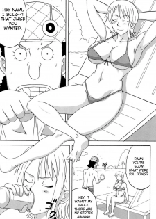 (SC39) [Naruho-dou (Naruhodo)] Ii Nami Yume Kibun | Good Nami Dream Feeling (One Piece) [English] [doujin-moe.us] - page 2