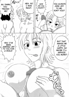 (SC39) [Naruho-dou (Naruhodo)] Ii Nami Yume Kibun | Good Nami Dream Feeling (One Piece) [English] [doujin-moe.us] - page 14