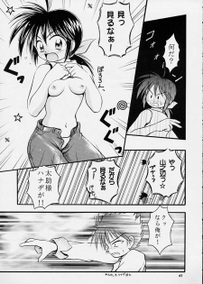 (C55) [Riroland (Kuuya,  Satomi Hiroyuki)] Chanto Chanto no Rinshan Kaihou! (Mamotte Shugogetten, Sorcerous Stabber Orphen) - page 44