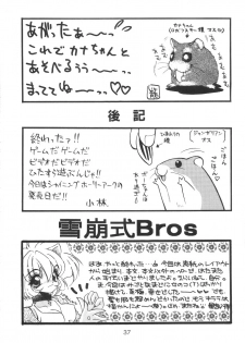 (c51) [Kakushi Toride no San Hamster] Nadare Shiki Bros. (Sakura Taisen, Street Fighters) - page 36
