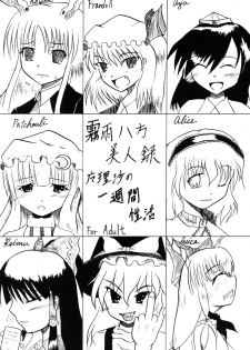 marisa no issyuukanseikatsu (touhou) - page 18
