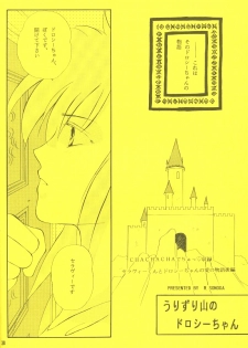 (C46) [Brilliant Rose (M. Sonoda)] Ecchi de Shuu (Akazukin Cha Cha) - page 37