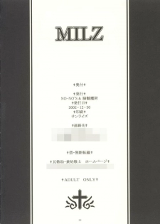 (C63) [NO-ZUI (Kanesada Keishi)] MILZ - page 22