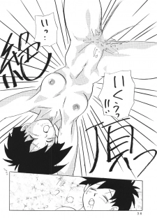 (C45) [Chirigami Goya, Fusuma go Ten (Shoji Hariko)] XXX (DRAGON BALL) - page 37