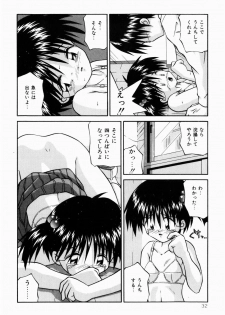 [Tsurugi Motoaki (Sakemasu)] Naisho no Jikan - page 32