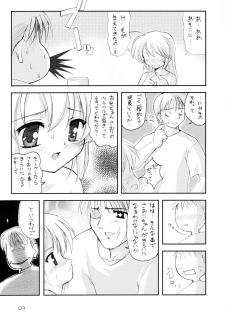 (Shiori to Saori no Orusuban shiyo!) [Chokudoukan (Hormone Koijirou, Marcy Dog)] Hajirusu de Pon! (Hajimete no Orusuban) [2nd Edition 2002-06-16] - page 4
