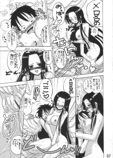 [Senbon Knock Zadankai (Inaba Fuyuki)] Melon Hancock-san (One Piece) - page 6