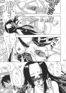 [Senbon Knock Zadankai (Inaba Fuyuki)] Melon Hancock-san (One Piece) - page 10