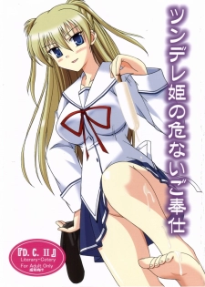 [Mikouken 2nd (Kutsugen Kanna)] Tsundere hime no abunai Gohoushi (D.C.II ~Da Capo II~) - page 1