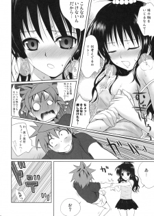 (COMIC1☆3) [40010 1-GO (40010Prototype)] Mikan no Pantsu wa Sakurairo (ToLOVE-ru) - page 9