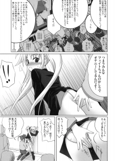 (C73) [40010 1-GO (40010Prototype)] Fate-chan wa Soredemo Shiawase (Mahou Shoujo Lyrical Nanoha) - page 8