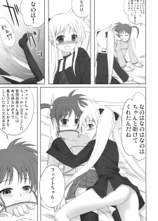 (C73) [40010 1-GO (40010Prototype)] Fate-chan wa Soredemo Shiawase (Mahou Shoujo Lyrical Nanoha) - page 22