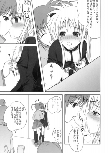 (C73) [40010 1-GO (40010Prototype)] Fate-chan wa Soredemo Shiawase (Mahou Shoujo Lyrical Nanoha) - page 10