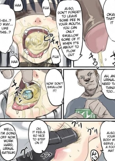[774 Nanashi] Human Urinal Satsuki (english) - page 4