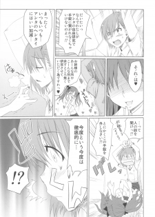 (C77) [Shikitenshi (Shironeko Sanbou)] Toaru Hinnyuu no Naichichi Hon (Toaru Kagaku no Railgun) - page 7