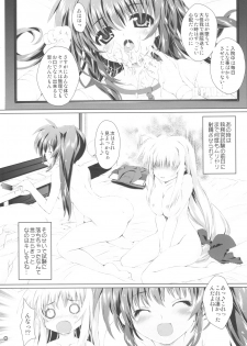 (C77) [Magic Private Eye (Mitsuki Mantarou)] Mahou Shoujo SEVEN (Mahou Shoujo Lyrical Nanoha) - page 9