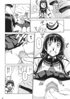 (C77) [DECOPPACHI (Hidiri Rei)] Toaru Jiken no Heroines (Toaru Kagaku no Railgun) - page 9