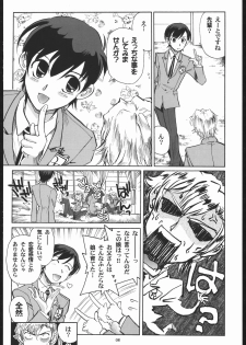 (C70) [Okinawa Taieki Gunjinkai (Yasunaga Kouichirou)] Fujioka Haruhi to Ecchi Oshiyou. (Ouran High School Host Club) - page 7