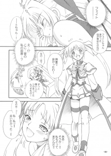 (C77) [Idenshi no Fune (Nanjou Asuka)] Kubiwa no Shujin wo Matsu Shoujo (Mahou Shoujo Lyrical Nanoha) - page 8