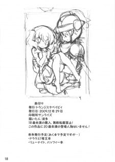 (C77) [Transistor Baby (Hata)] Kettou Oujo (Dragon Quest V) - page 18