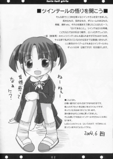 (SC24) [Datsuryoku-Shoutai (Yamasaki Tomoya)] Twintail na Onnanoko no Hon Ver.1.0.β (Aishiteruze Baby) - page 2
