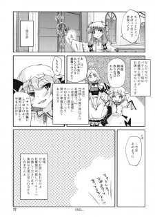 (C77) [Kurage no candume (Yoshino)] Mushinronja tachi ga Seiya ni (Touhou Project) - page 21