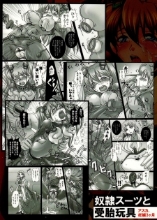 (C77) [Modae Tei x Abalone Soft (Modaetei Anetarou, Modaetei Imojirou)] Dorei Suit to Jutai Gang (Rebuild of Evangelion​) - page 2