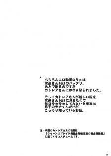 (C76) [Deep Kyoukoku (Deep Valley)] Cattleya Okaasan The Incredible (Queen's Blade) - page 24