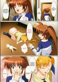 (C77) [K-Drive (Narutaki Shin)] Mahou Shoujo no Sodatekata V | How to Bring Up a Magical Girl V (Mahou Shoujo Lyrical Nanoha) [English] {satashi&ui-kun} - page 2