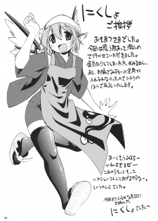 (C77) [Albatross (Nikusyo, Mei)] Yosuzume Hatsujou (Touhou Project) - page 25