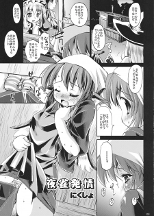 (C77) [Albatross (Nikusyo, Mei)] Yosuzume Hatsujou (Touhou Project) - page 3