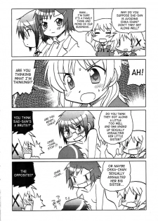 (SC35) [Tougall Kai (Kairakuen Umeka)] Yamabukiiro no Mebae Drive - Sunlight Yellow Sprout-Drive (Hidamari Sketch) [English] [SaHa] - page 3